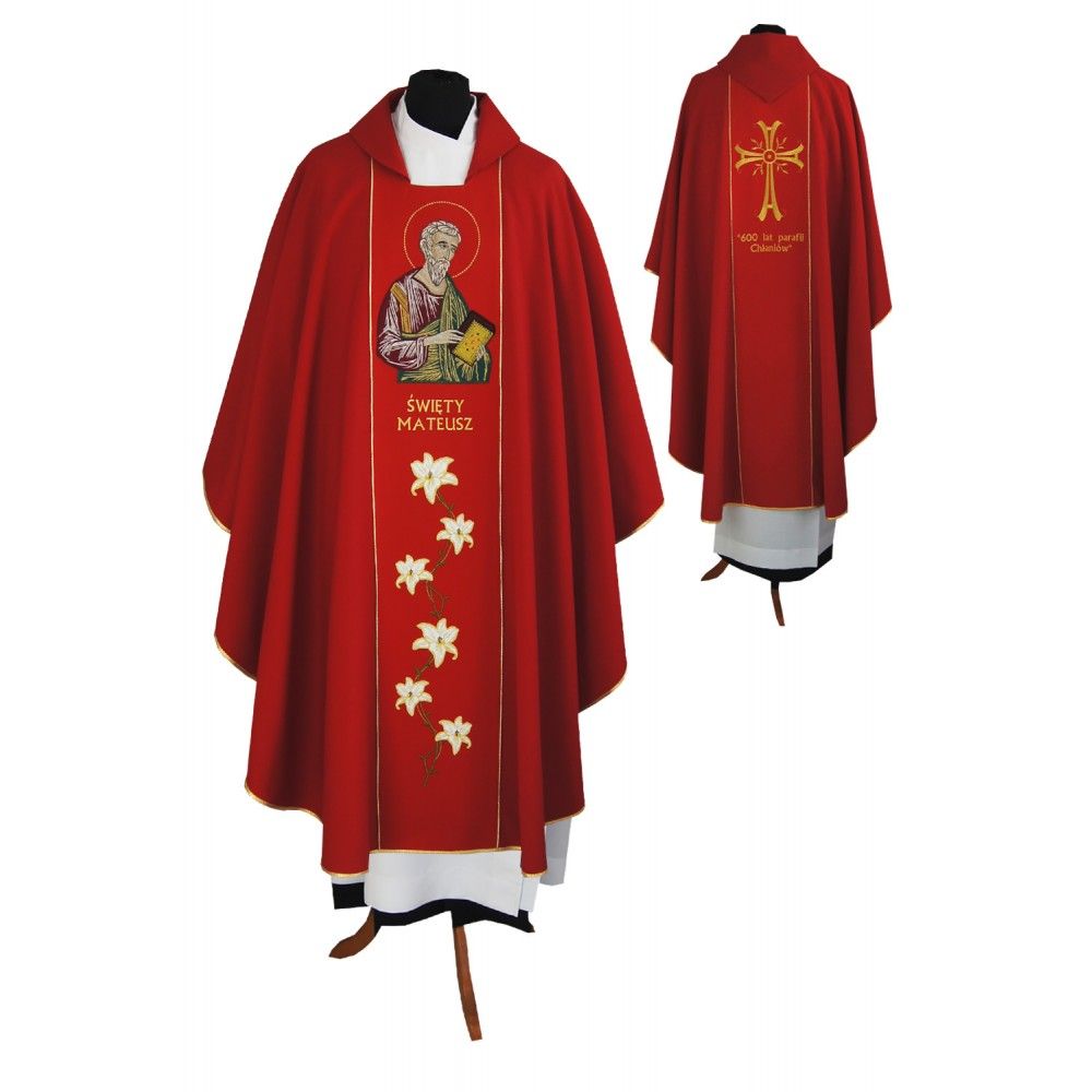 Ornat haftowany św. Mateusz (2)