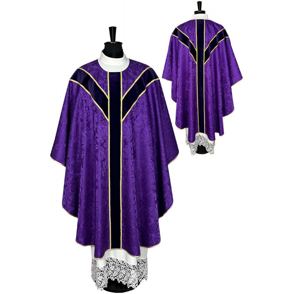 Ornat Semi-Gotycki - kolory liturgiczne (38) - zdjęcie 6 - Ornat Semi-Gotycki - kolory liturgiczne (38)