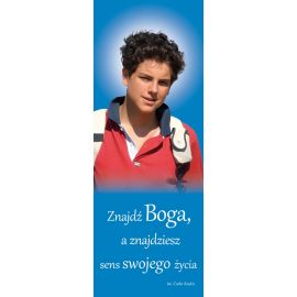Baner Święty Carlo Acutis