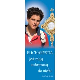Baner Święty Carlo Acutis