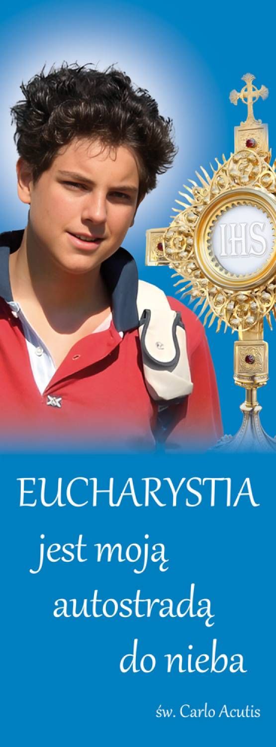 Baner Święty Carlo Acutis