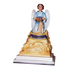 Boże Narodzenie figura - Aniołek skarbonka - 45 cm