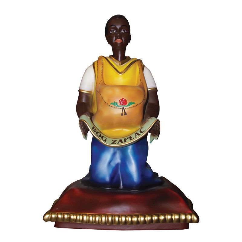 Boże Narodzenie figura - Murzynek skarbonka - 60 cm - Boże Narodzenie figura - Murzynek skarbonka - 60 cm