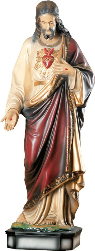 Figura Serce Pana Jezusa 118 cm