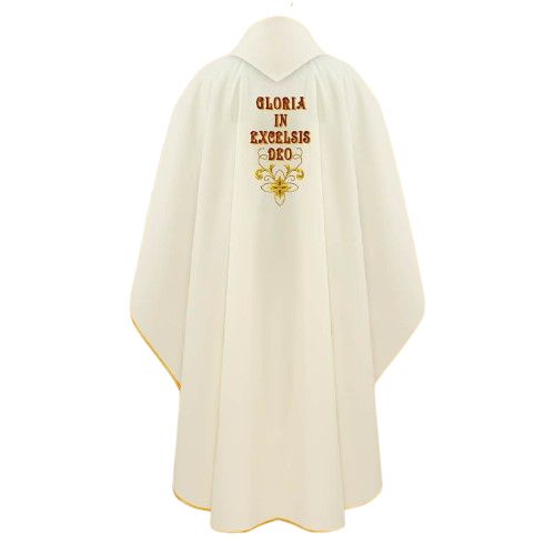 Ornat haftowany Boże Narodzenie (3U) - zdjęcie 2 - Ornat haftowany Boże Narodzenie (3U)