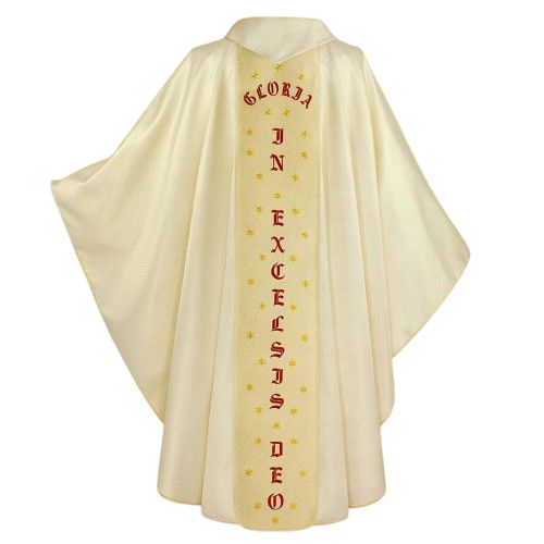 Ornat haftowany Boże Narodzenie (8U) - zdjęcie 2 - Ornat haftowany Boże Narodzenie (8U)