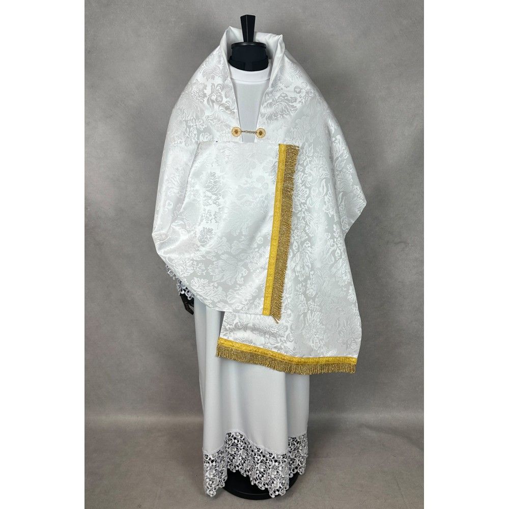 Vimpa rozeta - welon noszony przez ministrantów - zdjęcie 2 - Vimpa rozeta - welon noszony przez ministrantów