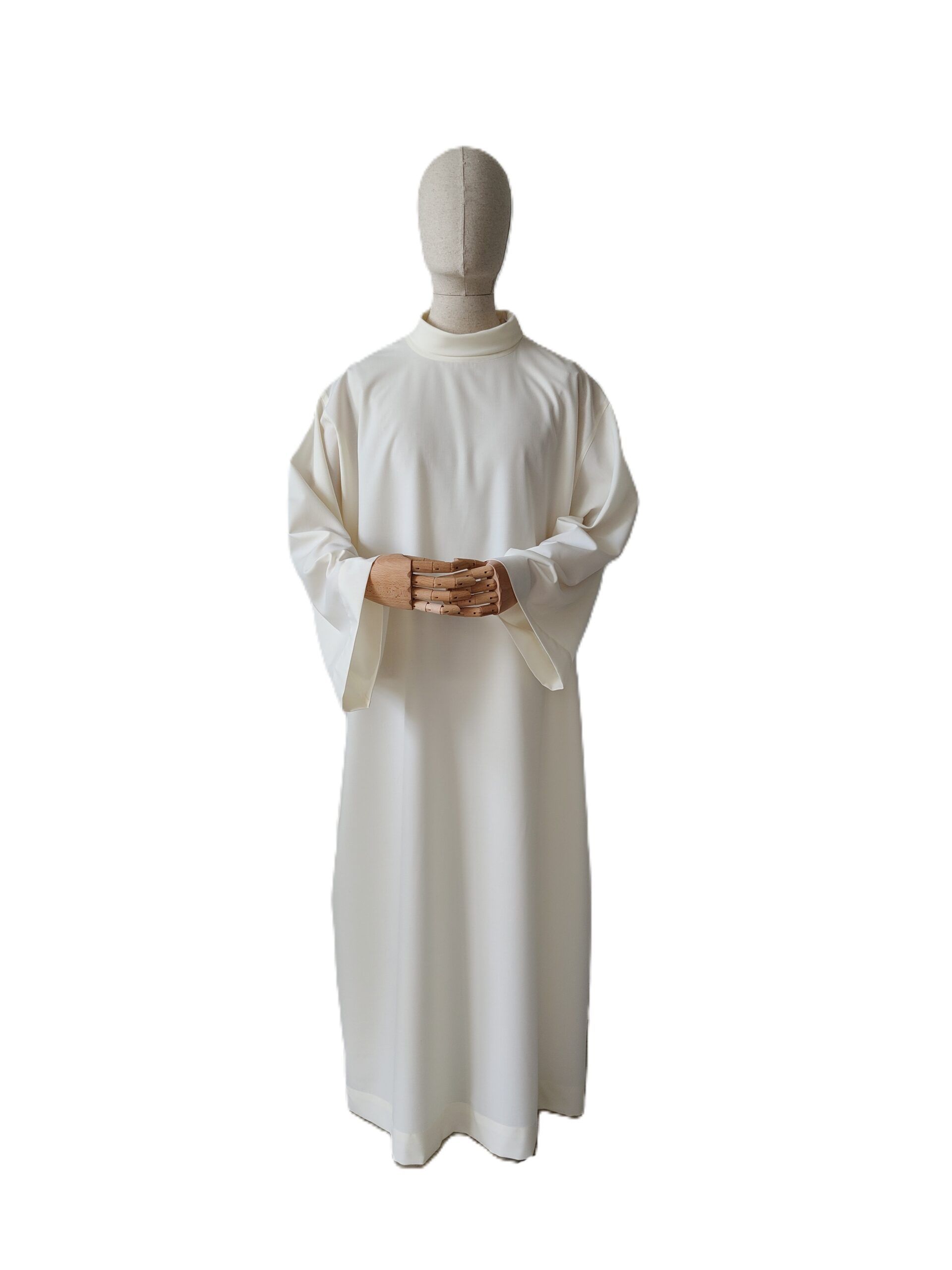 Alba kapłańska wełniana, ecru