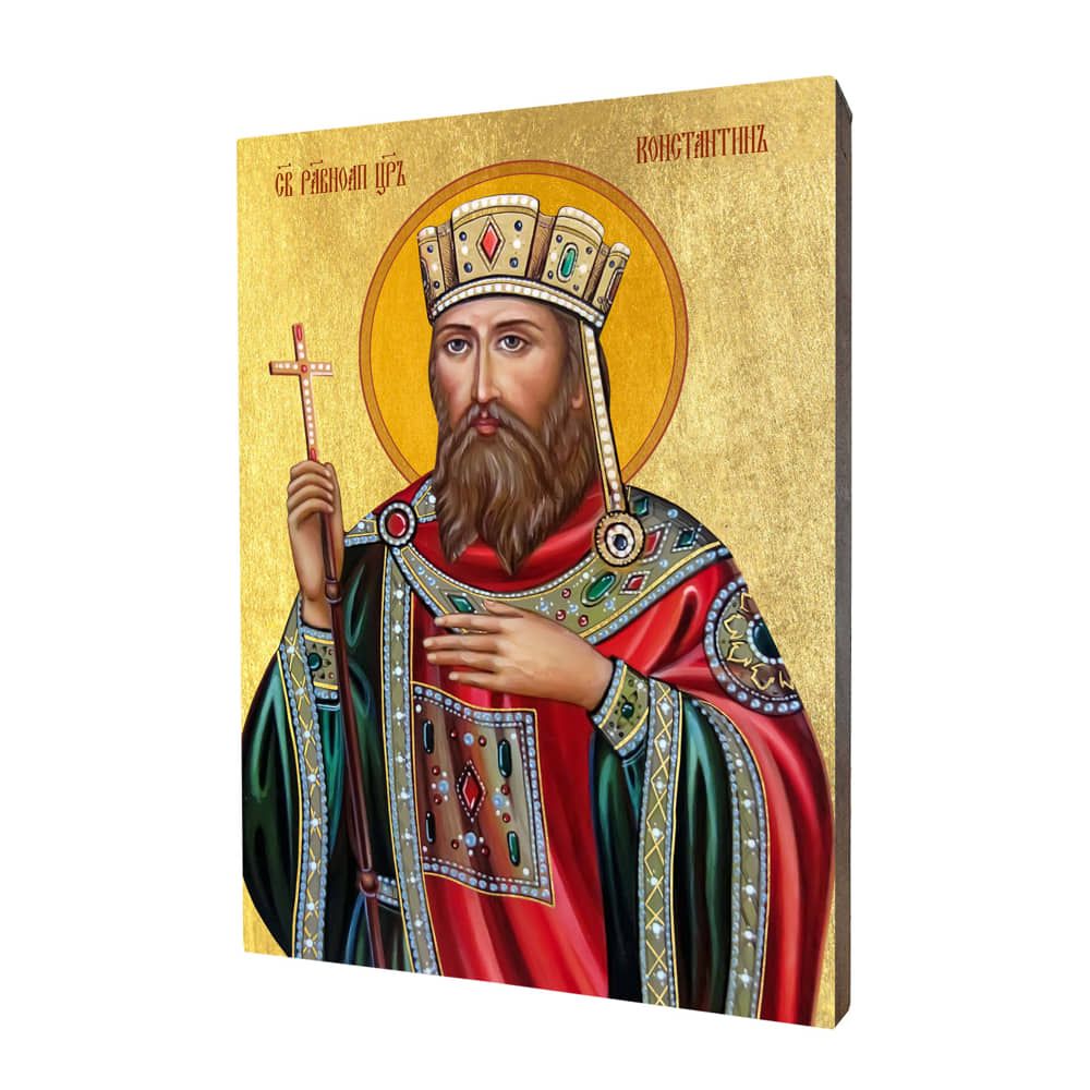 Ikona święty Konstantyn Wielki