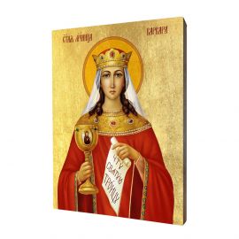 Ikona religijna święta Barbara