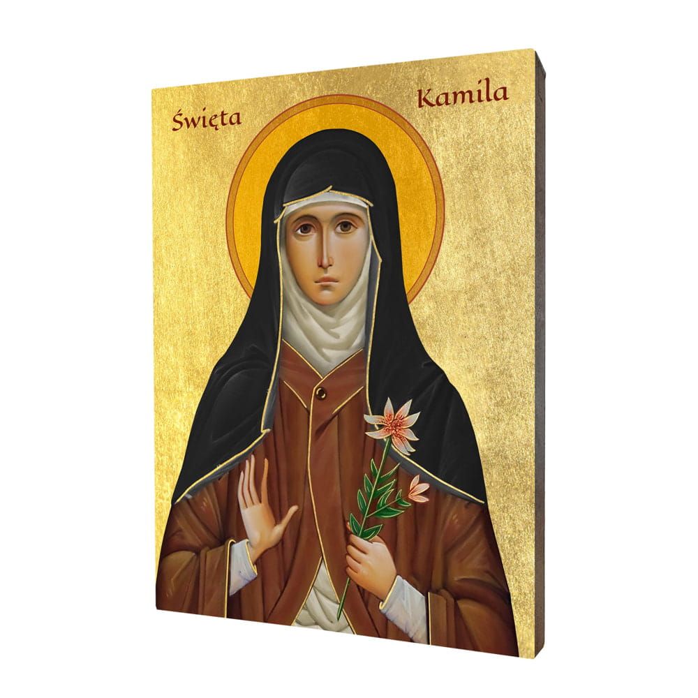 Ikona religijna święta Kamila
