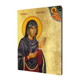 Ikona religijna święta Monika