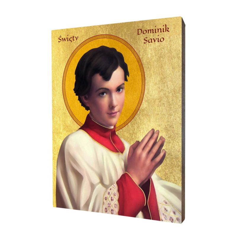 Ikona religijna święty Dominik Savio - 