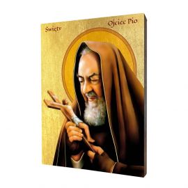 Ikona religijna święty ojciec Pio