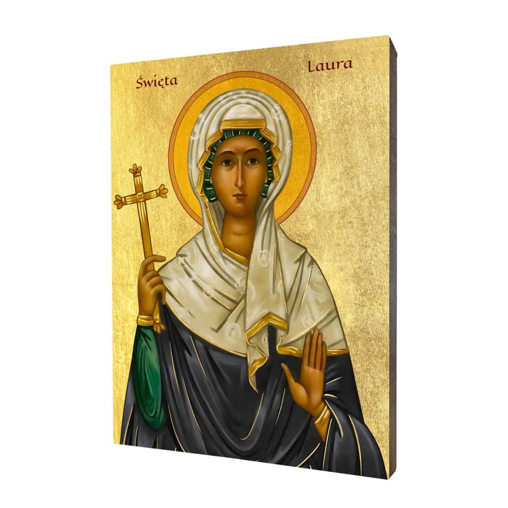 Ikona świętej Laury, męczennicy z Kordoby
