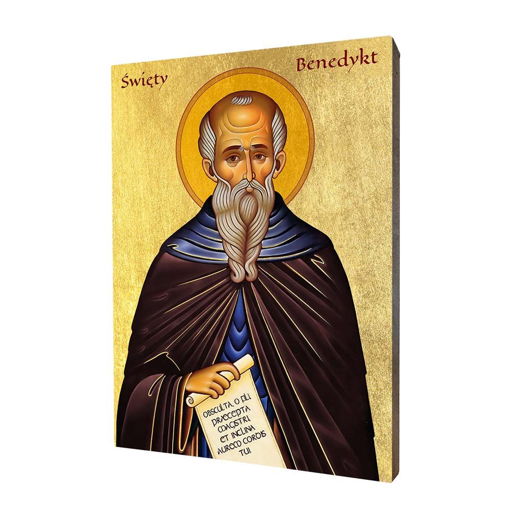 Święty Benedykt, ikona religijna