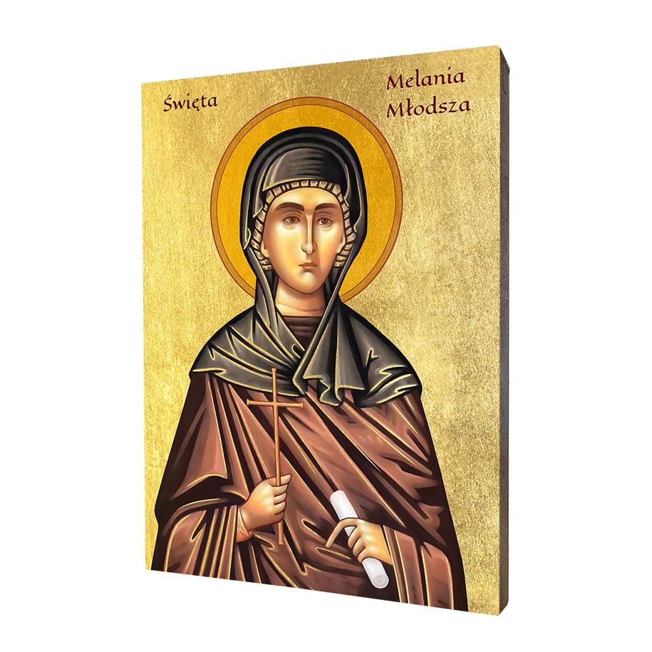 Ikona świętej Melanii Młodszej