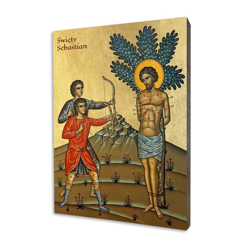 Ikona święty Sebastian