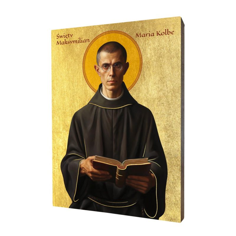 Ikona świętego Maksymiliana Marii Kolbe - 