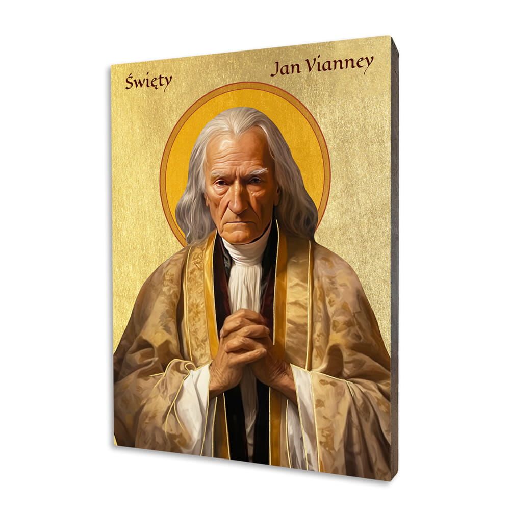 Ikona święty Jan Maria Vianney