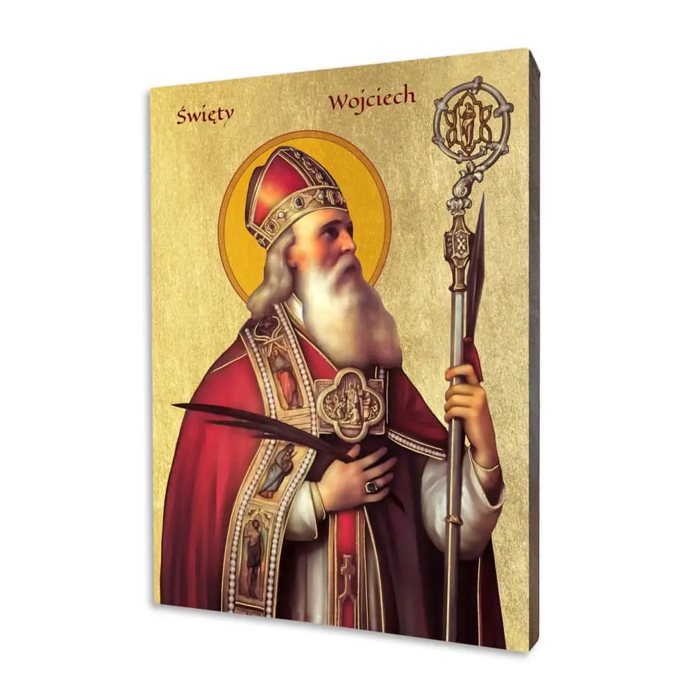 Ikona święty Wojciech
