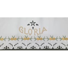Obrus ołtarzowy haftowany GLORIA (237)