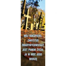 Baner - Mój odkupiciel Chrystus...
