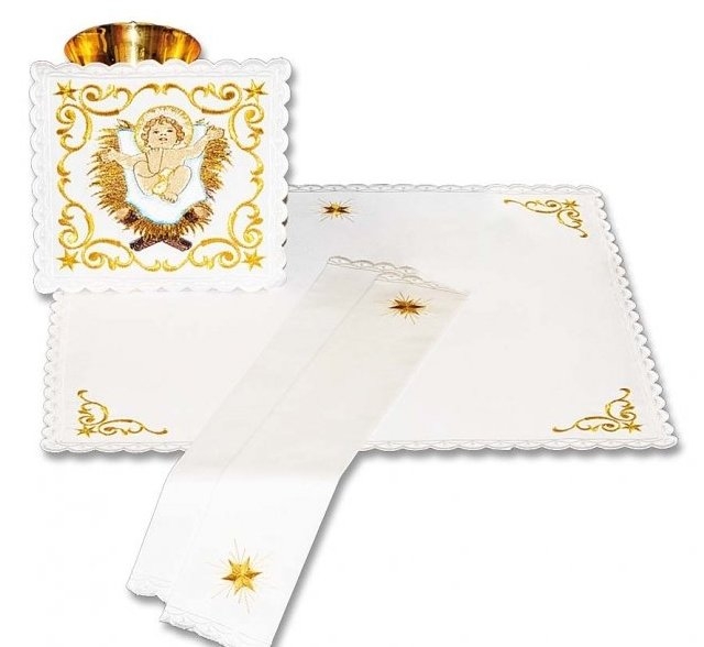 Bielizna kielichowa _ Boże narodzenie (3) - zdjęcie 3 - Bielizna kielichowa _ Boże narodzenie (3)