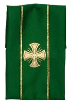 Welon na kielich - zielony - zdjęcie 3 - Welon na kielich - zielony