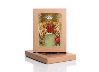 Ikona Zesłanie Ducha Świętego - zdjęcie 2 - Ikona Zesłanie Ducha Świętego