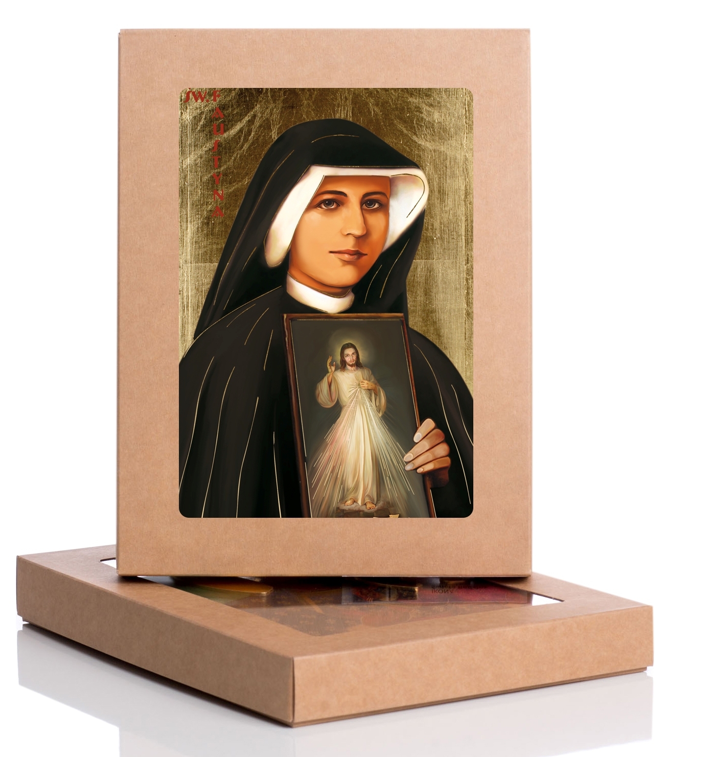 Ikona Św. Faustyna Jezus Miłosierny - zdjęcie 2 - Ikona Św. Faustyna Jezus Miłosierny