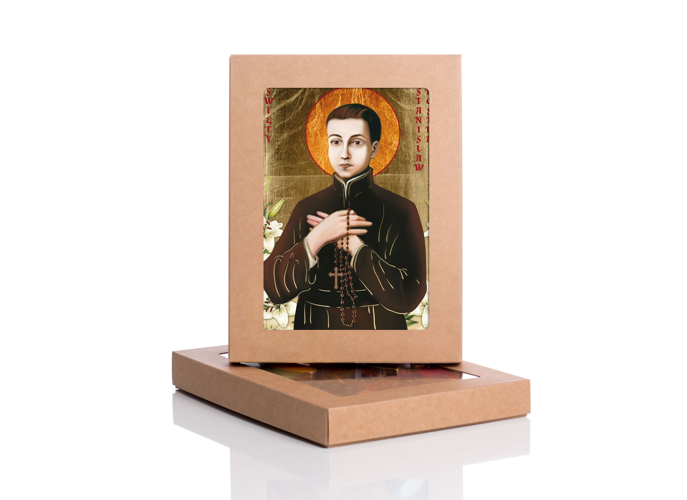 Ikona św. Stanisław Kostka (2) - zdjęcie 2 - Ikona św. Stanisław Kostka (2)