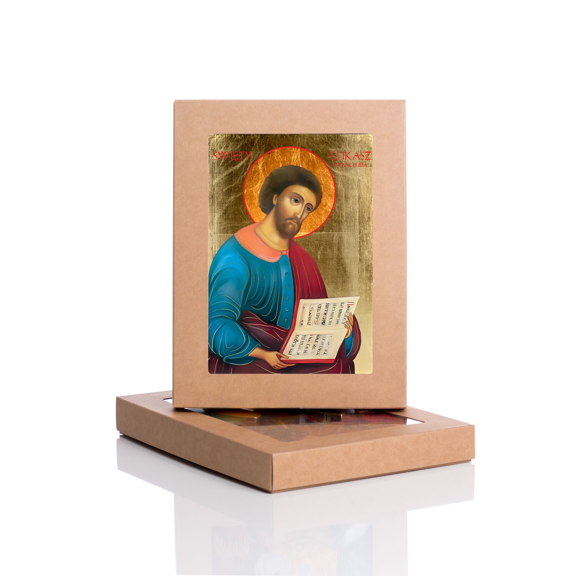 Ikona Święty Łukasz Ewangelista - zdjęcie 2 - Ikona Święty Łukasz Ewangelista
