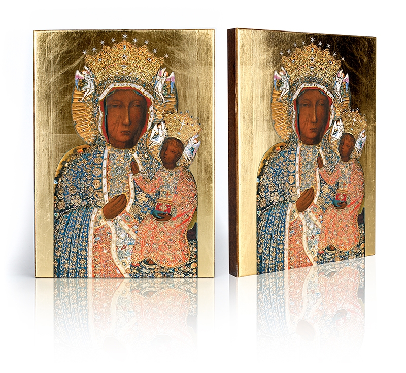 Ikona Matka Boża Częstochowska (w sukience diamentowej)