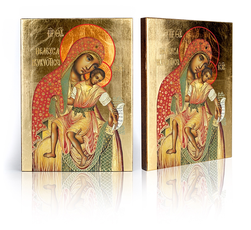 Ikona Matka Boża Kykkotissa wg. Simona Uszakowa