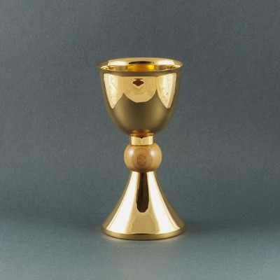 Kielich turystyczny złocony