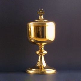 Puszka pozłacana wys. 30 cm