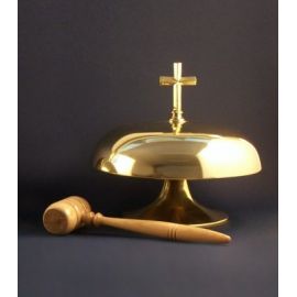 Gong mosiężny (śr. 26 cm)