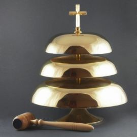 Gong potrójny (śr. 33 cm,26 cm,18 cm) - zdjęcie 1 - Gong potrójny (śr. 33 cm,26 cm,18 cm)