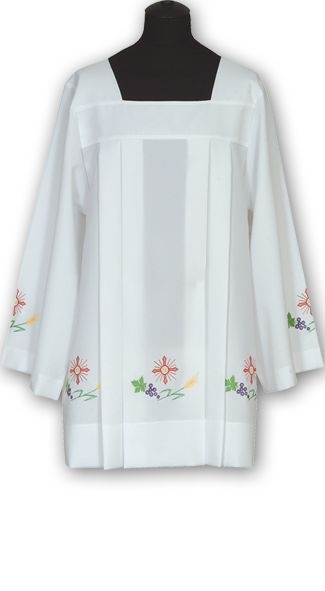 Komża żorżeta haftowana (3)