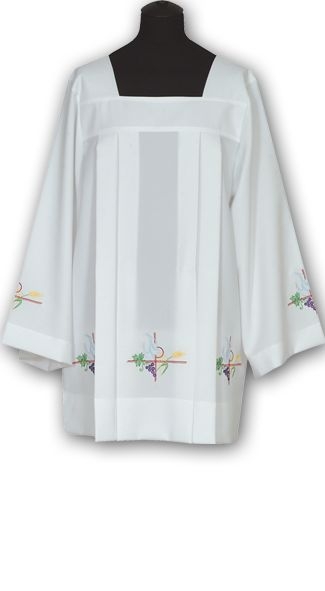 Komża żorżeta haftowana (4)