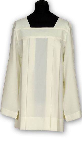 Komża kapłańska żorżeta - ecru