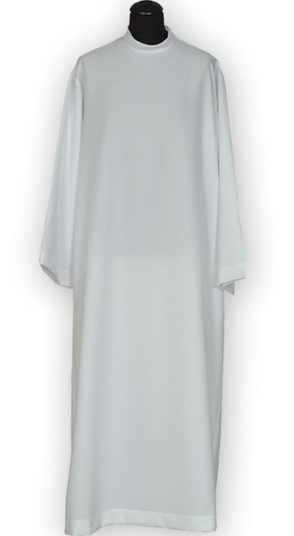 Alba kapłańska zamek z boku