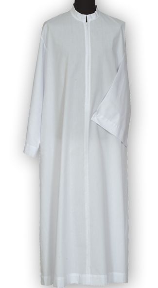 Alba kapłańska zamek z przodu