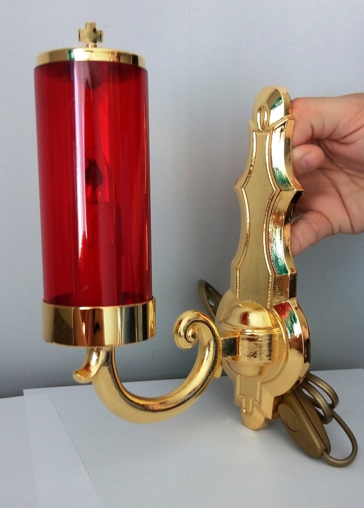 Lampka wieczna, elektryczna, wisząca - zdjęcie 2 - Lampka wieczna, elektryczna, wisząca