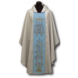 Ornat Maryjny srebrny (023) - Ornaty Maryjne