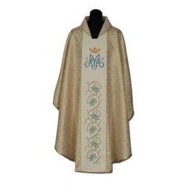 Ornat Maryjny złoty (024) - Ornaty Maryjne