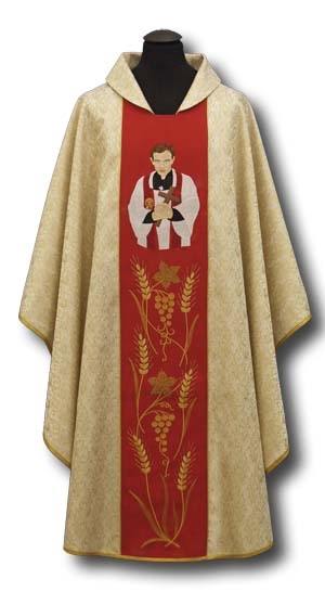 Ornat haftowany ks. Jerzy Popiełuszko