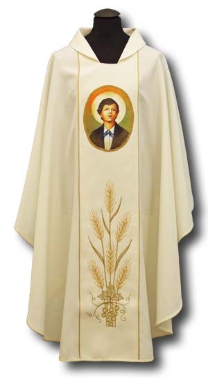 Ornat św. Dominik - ikona malowana - Ornaty z wizerunkiem świętych