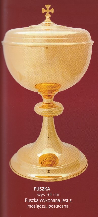 Puszka liturgiczna 34 cm (1) - zdjęcie 2 - Puszka liturgiczna 34 cm (1)